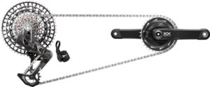 SRAM XX SL Eagle Transmission Powermeter AXS 12-fach Gruppe